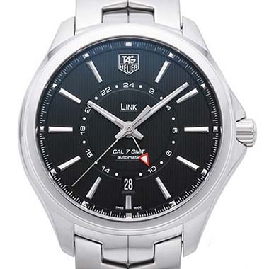 腕時計 タグホイヤー スーパーコピー リンク キャリバー７ＧＭＴ WAT201A.BA0951